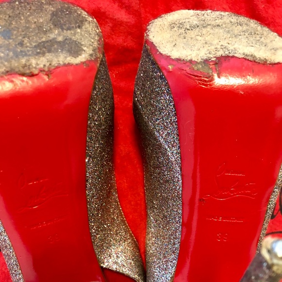 Christian Louboutin Lady Peep Sling 150mm Size 39 - Picture 4 of 8